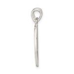 Sterling Silver Polished Best Friends Break Apart Heart Pendant - Image 2