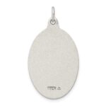 Sterling Silver Antiqued St. Joseph Medal - Image 3