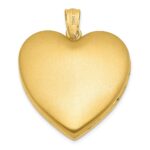 Sterling Silver Gold-tone Floral Cross Ash Holder Heart Locket - Image 4