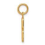 14k Small Polished Number 8 Charm - Image 2