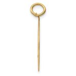 14k GOLDEN RETRIEVER 20mm Engravable Disc Dog Charm - Image 2