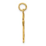 Sterling Silver Gold-plated Class of 2026 Girl Cuddle Charm - Image 2