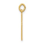 14k Small Cross Charm - Image 2