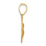 14k Polished and Satin St. Anthony Medal Pendant - Image 2