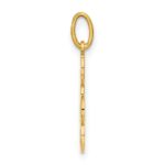 14K Polished Treble Clef Pendant - Image 2