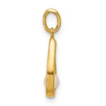 14K Polished Freshwater Cultured Pearl Teardrop Pendant - Image 2