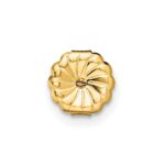 14k 1 1/2 carat Lab Grown Diamond VS/SI+ G+ Complete Oval Four Prong Stud Earrings - Image 5