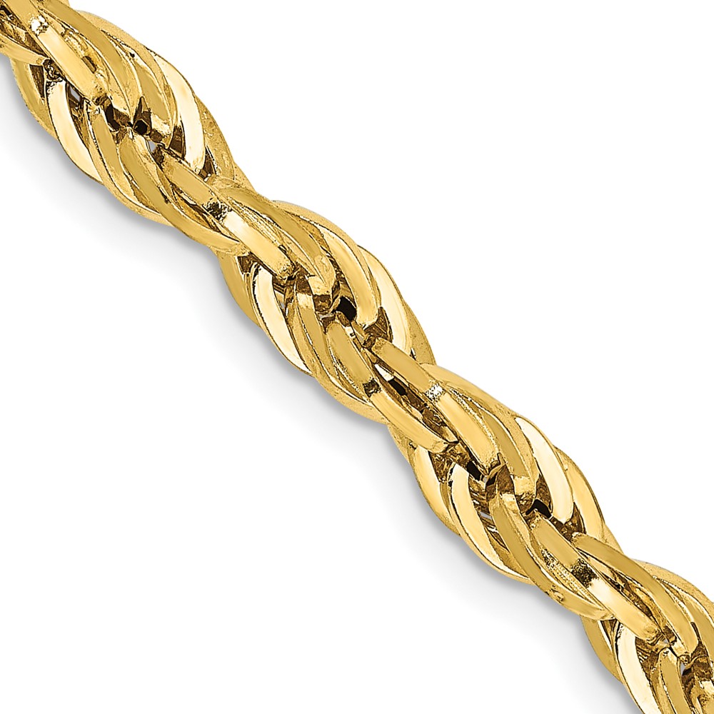 10BC169.jpg 10k 4.75mm Semi-Solid Rope Chain - Image 1
