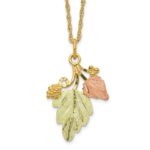 10k Tri-color Black Hills Gold Necklace