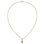 10k Tri-color Black Hills Gold Mystic Topaz Necklace - Image 5