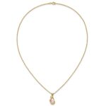 10K Tri-color w/12K Accents FWC Pearl Black Hills Gold Necklace - Image 5