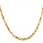 10K 4mm Byzantine Chain - Image 2