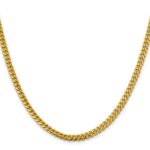 10K 4.25mm Solid Miami Cuban Chain - Image 2