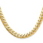 10K 8.0mm Solid Miami Cuban Chain - Image 2