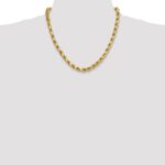 10k 8.0mm Semi-solid D/C Rope Chain - Image 4