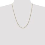 10k 1.75mm Flat Figaro Chain - Image 4