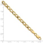 10k Fancy Link Bracelet - Image 4