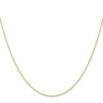 10k .95mm Carded Cable Rope Chain - Image 2