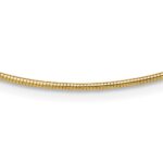 10k Yellow Gold 1.4mm Round Omega