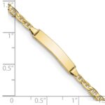 10k Anchor Link ID Bracelet - Image 4