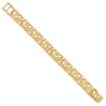 10k 12.0mm NUGGET Bracelet - Image 2