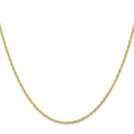 10k 1.3mm Heavy-Baby Rope Chain - Image 2