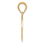 14k Reversible Cross and 1ST HOLY COMMUNION Charm - Image 2