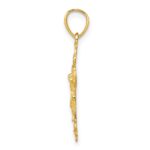 10k Crucifix Pendant - Image 2