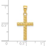 10k Cross Pendant - Image 3