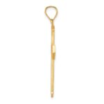 10k Passion Cross Pendant - Image 2