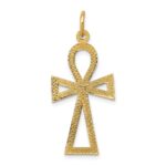 10k Ankh Cross Charm - Image 4