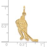 10K Hockey Charm - Image 3