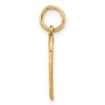 10K Polished LOVE Heart Pendant - Image 2