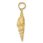 10k Conch Shell Pendant - Image 2