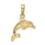 10k Dolphin Pendant - Image 4