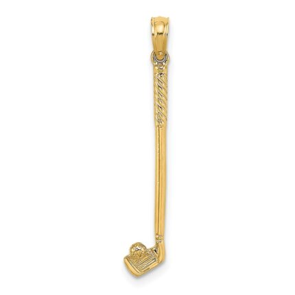 10k 3-D Single Golf Club with Ball Charm