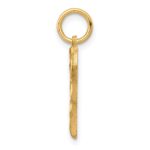 10k Heart Charm - Image 2