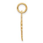 10k Heart Charm - Image 2