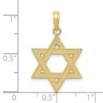 10K Star of David Pendant - Image 4