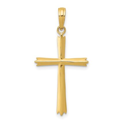 10k Cross Pendant
