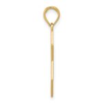 10K Star of David w/Menorah Pendant - Image 2