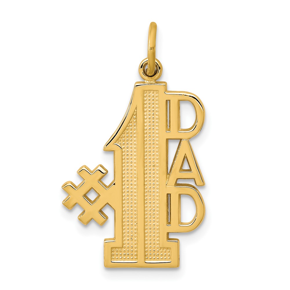 10C451.jpg 10K #1 DAD Charm - Image 1