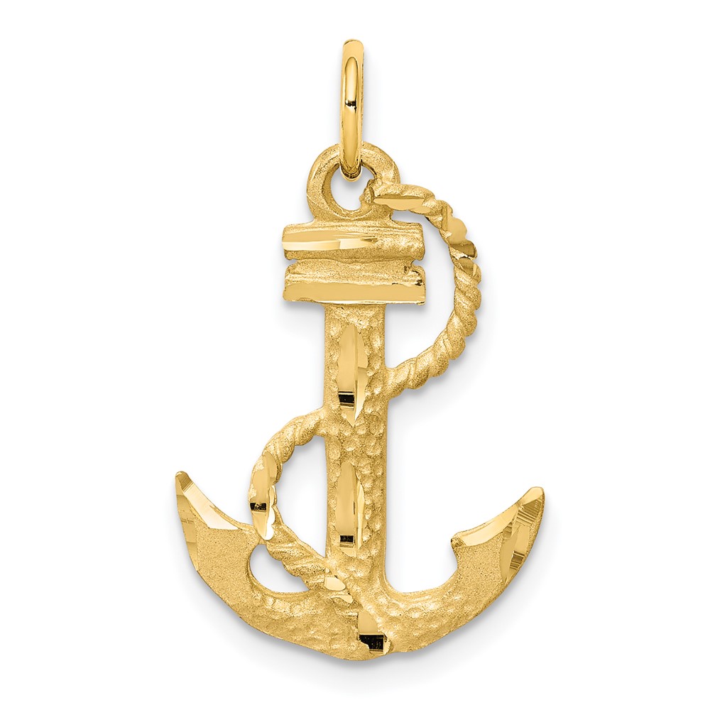 10C565.jpg 10k Anchor Charm - Image 1