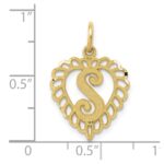 10k Initial S Charm - Image 3