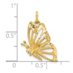 10k Butterfly Charm - Image 3