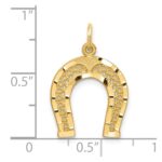 10k Horseshoe Charm - Image 3