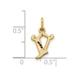 10k Initial V Charm - Image 3