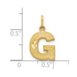 10k Initial G Charm - Image 3