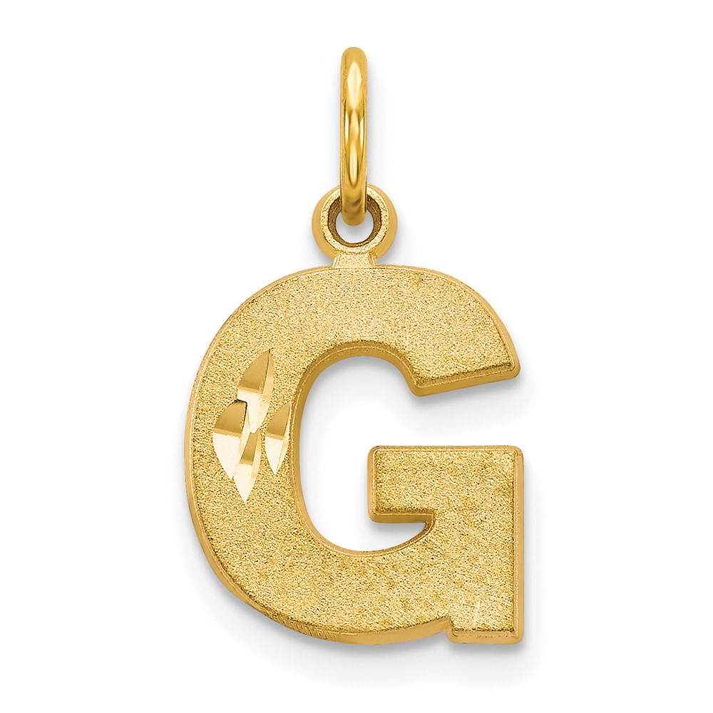 10C768G.jpg 10k Initial G Charm - Image 1