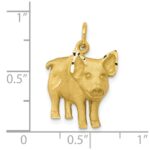 10k Pig Charm - Image 3